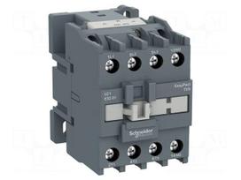 Contactor: 3-pole | NO x3 | Auxiliary contacts: NO | 220VAC | 38A | 690V