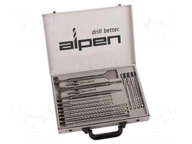 Drill set | for concrete | FORCE X | Holder: SDS-Plus® | 16pcs.