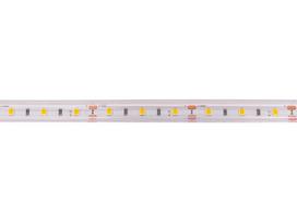 LED strip, 12V, 4.8W/m, waterproof IP67, T shape, neutral white, 115lm/W, AKTO