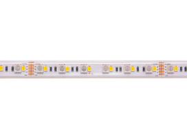 LED strip, 24V, 19.2W/m, waterproof IP67 T shape, RGB +WW, high efficiency, PREMIUM AKTO