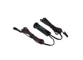 LED controller 12-24Vdc, 2A, with IR sensor, for furtiture, Ø14mm, two functions, black