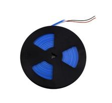 LED strip NEON FLEX, 5m reel, 12Vdc, 11W/m, IP65, BLUE, 1cm cut, Design Light