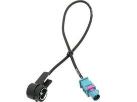 Automobilių ir motociklų prekės, elektronika, navigacija, CB radijas // ISO jungtys ir kabeliai automobilio radijui // 0426# Samochodowy adapter antenowyvwgolf5-iso +kabel