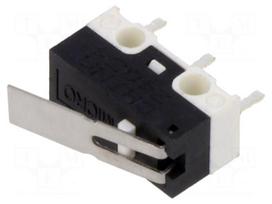 Microswitch SNAP ACTION | 3A/125VAC | with lever | SPDT | ON-(ON)