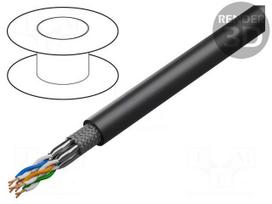 Wire | S/FTP | 4x2x26AWG | industrial Ethernet,outdoor | Cat 7 | Cu
