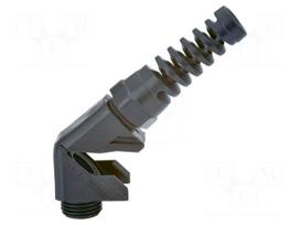 Cable gland | angular | PG11 | IP68 | polyamide | black | HSK-W-FLEX