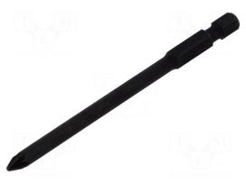 Screwdriver bit | Pozidriv® | PZ1 | 1/4" | Overall len: 90mm