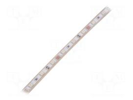 LED tape | RGB | Case (mm): 2835 | LED/m: 60 | 4mm | white PCB | IP65 | 120°