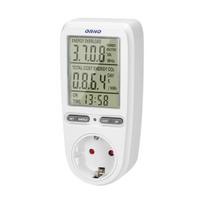 Įrankiai ir matavimo prietaisai // Įrankių, priedų naujienos // Watomierz, kalkulator energii z wyświetlaczem LCD, wersja schuko