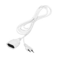 Elektros prekės // Maitinimo prailgintuvų, skirstytuvų ir UK bei USA adapterių rinkinys // Przedłużacz domowy jednogniazdowy płaski, 1x2P, 5m,kabel PVC H03VV-F 2x0,75mm?, 230VAC