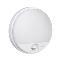 LED apšvietimas // LED prožektoriai // Lampa LED z sensorem ruchu MCE291 W biała