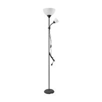 Įrankiai ir matavimo prietaisai // Įrankių, priedų naujienos // Lampa stojąca podłogowa URLAR, 175 cm, max 25W E27, max 25W E14, czarna