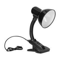 Interjero Šviestuvai | Dizaino Šviesos // Stalinės lempos, Darbo apšvietimas // LATSA, lampa biurkowa z klipsem, 10W, E27, stal + tworzywo, czarna