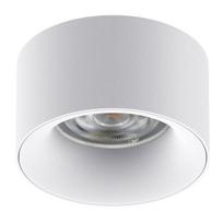 LED apšvietimas // Šviestuvai iš naujų pristatymų // Oprawa podtynkowa / tuba Maclean, punktowa, okrągła, aluminiowa, GU5.3, 70x40mm, kolor biały, MCE457 W/W