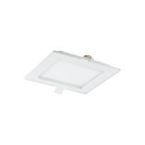 Įrankiai ir matavimo prietaisai // Įrankių, priedų naujienos // AKMAN LED 12W, oprawa typu downlight, podtynkowa, kwadratowa, 800lm, 3000K, biała, wbudowany zasilacz LED