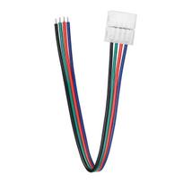 Įrankiai ir matavimo prietaisai // Įrankių, priedų naujienos // Złączka LED RGB 10mm, jednostronna, z przewodem