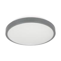 Įrankiai ir matavimo prietaisai // Įrankių, priedų naujienos // SELENE plafon 2xE27, max. 2x15W, czujnik mikrofalowy, IP54, szary
