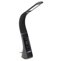 Interjero Šviestuvai | Dizaino Šviesos // Stalinės lempos, Darbo apšvietimas // DOLOMIT LED 5W, lampka biurkowa z budzikiem, 300lm, 4000K, czarna