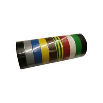 Instaliacinės izoliacinės ir sujungimo medžiagos // Izoliacinės juostos // Taśma izolacyjna pcw 15*0,15mm, dł=10m mix (do 1kv) 1szt.