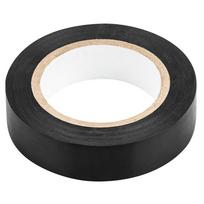 Instaliacinės izoliacinės ir sujungimo medžiagos // Izoliacinės juostos // Taśma izolacyjna czarna 15 mm x 0.13 mm x 10 m