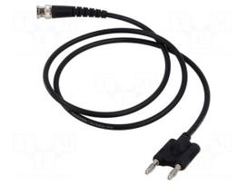 Test lead: single | 60VDC | 30VAC | 3A | with 4mm axial socket | Len: 1m