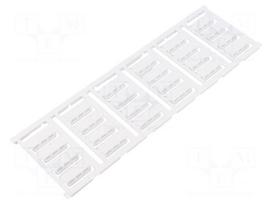 Label | 7÷40mm | polyamide 66 | white | -40÷100°C | cable ties | UL94V-2