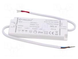 Power supply: switching | LED | 6W | 12VDC | 500mA | 220÷240VAC | IP44
