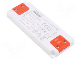 Power supply: switching | LED | 12W | 24VDC | 500mA | 220÷240VAC | IP20
