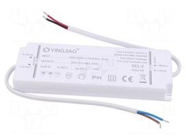 Power supply: switching | LED | 50W | 24VDC | 2.08A | 220÷240VAC | IP44