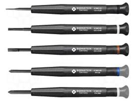 Screwdriver: precision-set | precision | Phillips,slot | 5pcs.