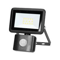 Įrankiai ir matavimo prietaisai // Įrankių, priedų naujienos // FARO S LED naświetlacz z PIR 10W, 800lm, IP44, 4000K, aluminium + szkło