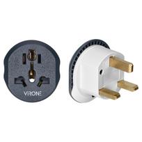 Įrankiai ir matavimo prietaisai // Įrankių, priedų naujienos // Adapter podróżny - Go to UK, 230V/13A. uniwersalne gniazdo, wtyczka brytyjska (typ G)