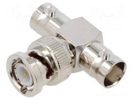 Adapter | BNC socket x2,BNC plug | 50Ω | 4GHz