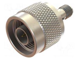 Adapter | 2A | 31mm | N plug,SMA socket | 50Ω | 480V | 18GHz