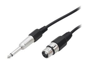 TV, SAT, HDMI, DVI kabeliai ir priedai // HDMI, DVI, AUDIO jungiamieji laidai ir priedai // 4360# Przyłącze wtyk 6,3mn-wtyk mikrofonowy xlr 1,5m