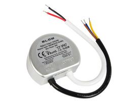 Akumuliatoriai ir baterijos // Universalūs maitinimo blokai 12V, 9V, 5V // 70-603# Zasilacz impulsowy dopuszkowy 12v/2,08a 25w metal