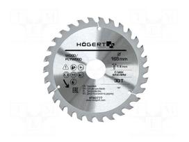 Circular saw | Ø: 165mm | W: 1.4mm | Teeth: 30 | wood,chipboard | 30mm
