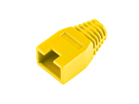 Kompiuterių komponentai ir priedai // PC/USB/LAN kabeliai // Osłona gumowa wtyku 8p8c RJ45 żółta