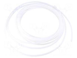 Hose | max.25bar | PTFE | 4mm | white | -70÷260°C