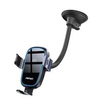 Mobilieji telefonai ir priedai // Įkrovikliai // Uchwyt do samochodu na telefon szybę kokpit deskę ładowarka indukcyjna 15w amio-03780