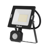 LED apšvietimas // LED prožektoriai // Reflektor LED naświetlacz Rebel 30W z sensorem ruchu i zmierzchu, 4000K, 230V