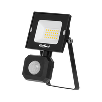 LED apšvietimas // LED prožektoriai // Reflektor LED naświetlacz Rebel 20W z sensorem zmierzchu i ruchu, 6500K, 230V