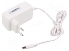 Power supply: switching | mains,plug-in | 12VDC | 1.5A | 18W | 85% | POSC
