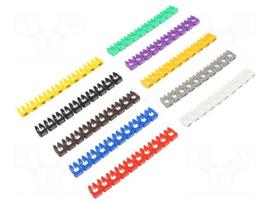 Markers | Marking: 0 | 1 | 2 | 3 | 4 | 5 | 6 | 7 | 8 | 9 | 2.8÷4.6mm | PVC