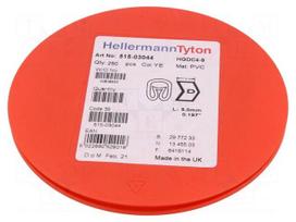 Markers | Marking: D | 4÷9mm | PVC | yellow | -65÷105°C | leaded | HGDC4-9