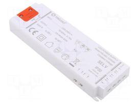 Power supply: switching | LED | 60W | 12VDC | 5A | 220÷240VAC | IP20 | 92%