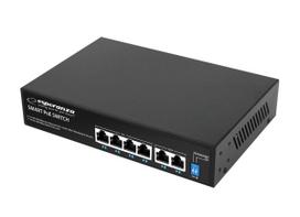 Įrankiai ir matavimo prietaisai // Įrankių, priedų naujienos // ENS107 Esperanza switch 6-portowy poe 10/100/1000 65w goliath