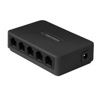 Įrankiai ir matavimo prietaisai // Įrankių, priedų naujienos // ENS103 Esperanza switch 5-portowy 10/100/1000 onyx