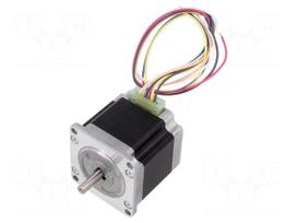 Motor: DC | 2-phase,stepper,unipolar | 24VDC | step 1,8° | 0.83Nm | 2A