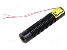 Module: laser | 1mW | green | dot | 532nm | 2.7÷3.3VDC | 85÷370mA